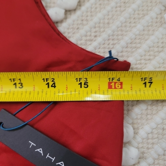 NWT Tahari Cropped Tank M - Picture 5 of 8